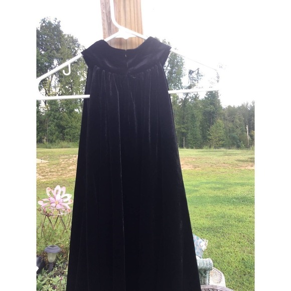 French connection womens turtleneck Bandana top size S NEW blouse velvet black - Picture 7 of 10